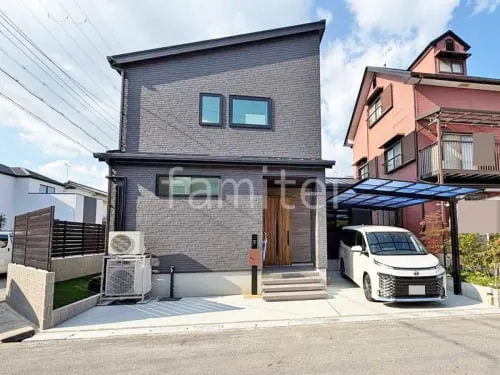 草津市 新築ベーシック オープン外構