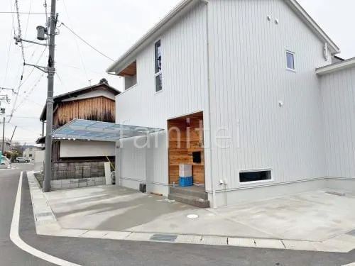 栗東市 新築ベーシック オープン外構