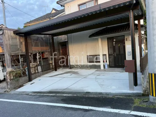 湖南市 車庫まわりリフォーム