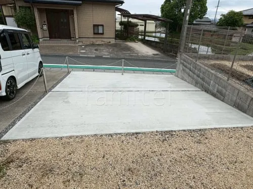 大津市 車庫まわりリフォーム