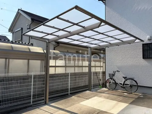 岩出市 カーポート LIXIL ネスカF 1台用