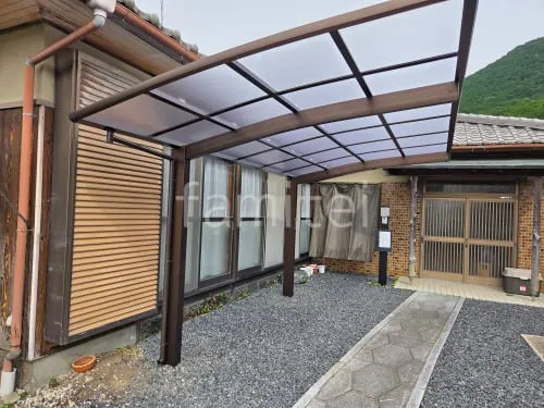 野洲市 カーポート YKKAP アリュース 1台用