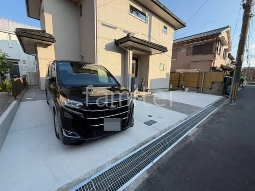 栗東市 新築ベーシック オープン外構