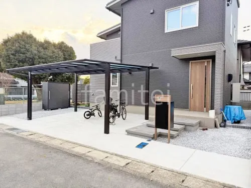 守山市 新築ベーシック オープン外構