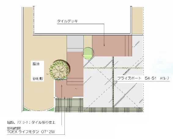 平面図１：１００