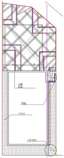 平面図　表札施主支給