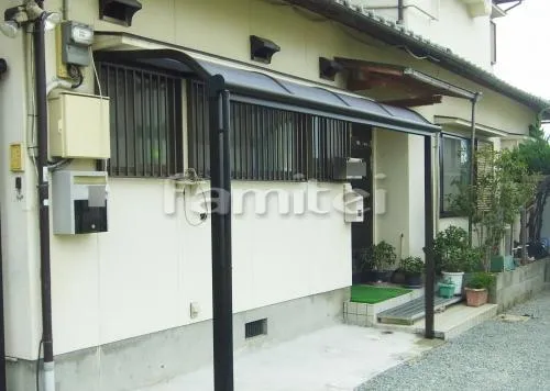 バイク屋根 レギュラーテラス屋根1階