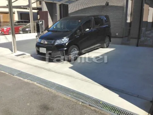 駐車場ガレージ床 土間コンクリート 溝蓋(みぞふた) グレーチング