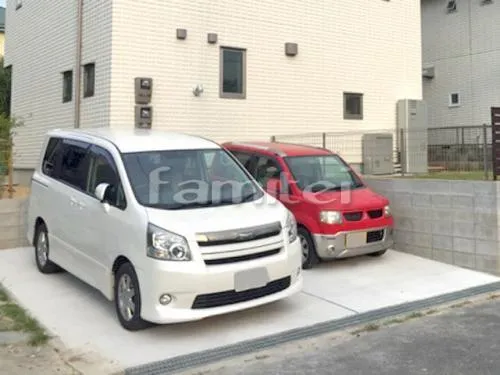 駐車場ガレージ床 土間コンクリート 伸縮目地