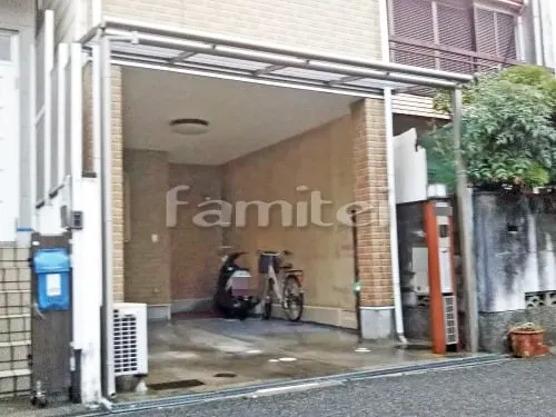 雨除け屋根 フラットテラス屋根 1階用 F型