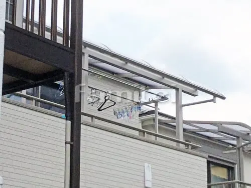 ベランダ屋根 YKKAP ソラリアテラス屋根 2階用 R型アール屋根