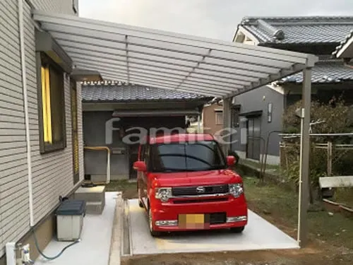 雨除け屋根 YKKAP ソラリアF 1階用 F型フラット屋根