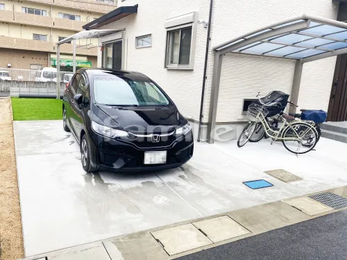 駐車場ガレージ床 土間コンクリート 伸縮目地