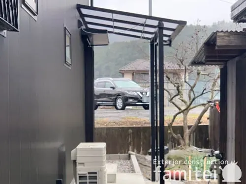 雨除け屋根 LIXILリクシル スピーネ 1階用 F型フラット屋根