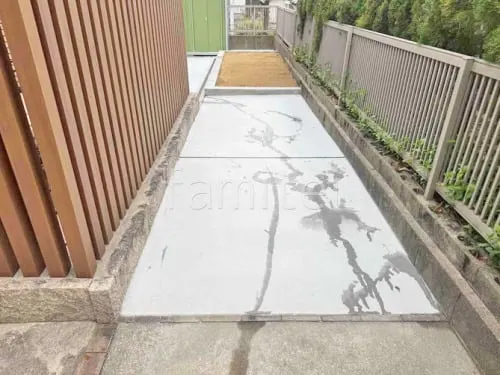 犬走り 土間コンクリート