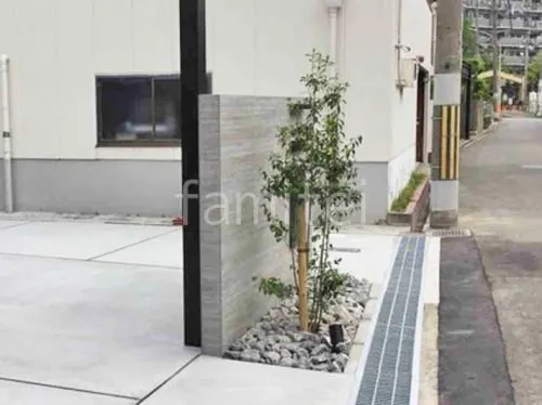 ロックガーデン 揖斐石 シンボルツリー ソヨゴ 常緑樹 植栽