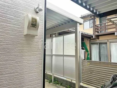 １階テラス屋根 （雨除け） YKKAP ジーテラスneo 積雪150cm対応 壁付