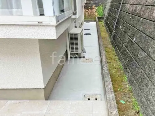 犬走り 土間コンクリート