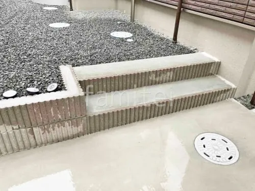 化粧ブロック階段 ユニソン ジャスティ