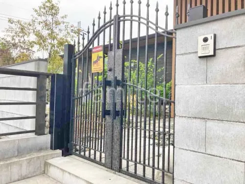 既存門扉移設