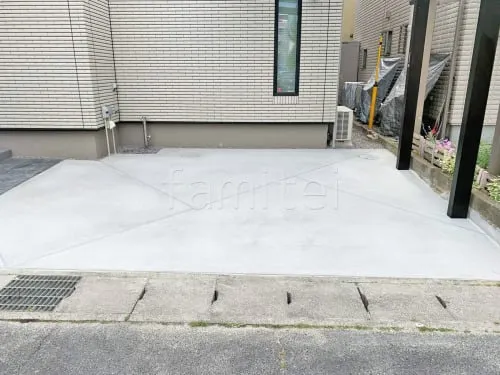 駐車場ガレージ床 土間コンクリート