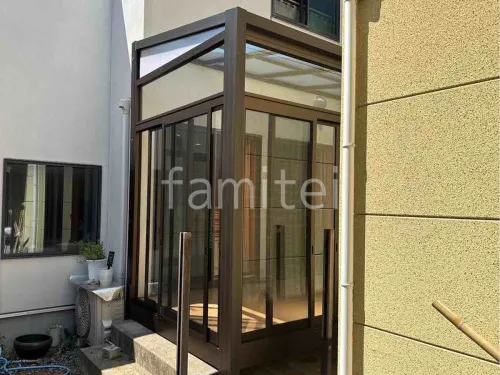 本体色 桑炭＋ブラウン 屋根色 クリアマット