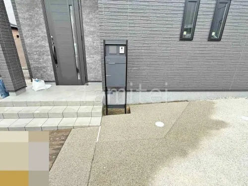 既存機能門柱移設