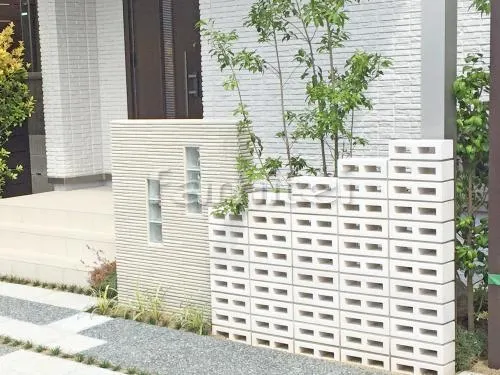 施工例植栽灯ガーデンライト照明 TAKASHOタカショー ガーデン