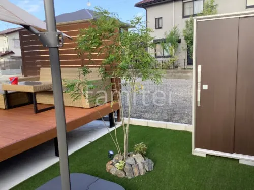施工付き植木シンボルツリー 樹高2.5m以下 ニンジンボクhnw1 j-02