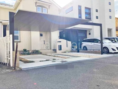 屋根色 シャイングレーFの外構施工例(現場番号:47039 屋根色 シャイングレーFの外構施工例(現場番号:47039