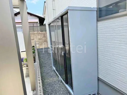 スチール 物置 イナバ シンプリー 2160×615×1903 MJX-216E の外