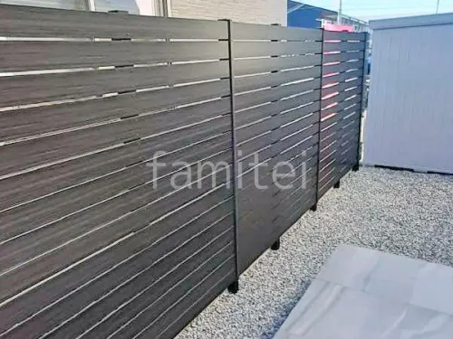 人工木・樹脂 フェンス（木調） F＆F マイティウッド デコll 高