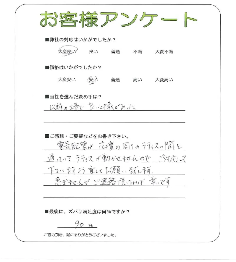 お客様レビュー