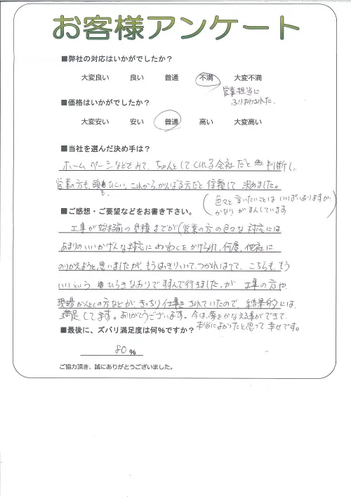 お客様レビュー