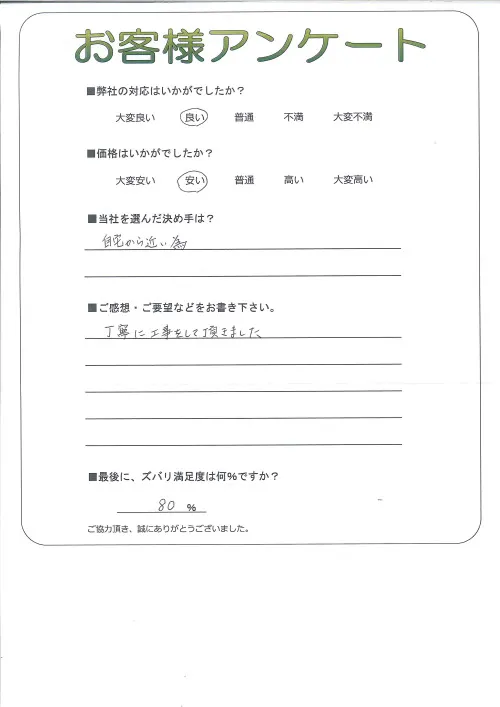 お客様レビュー