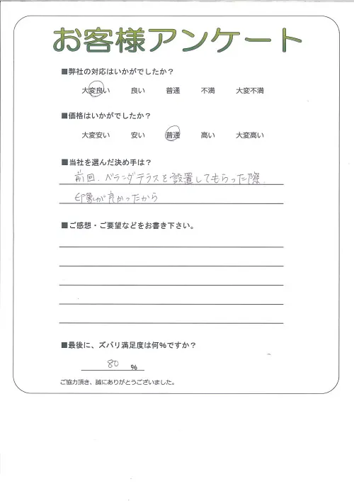 お客様レビュー
