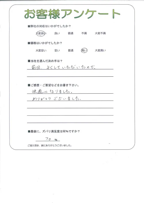 お客様レビュー