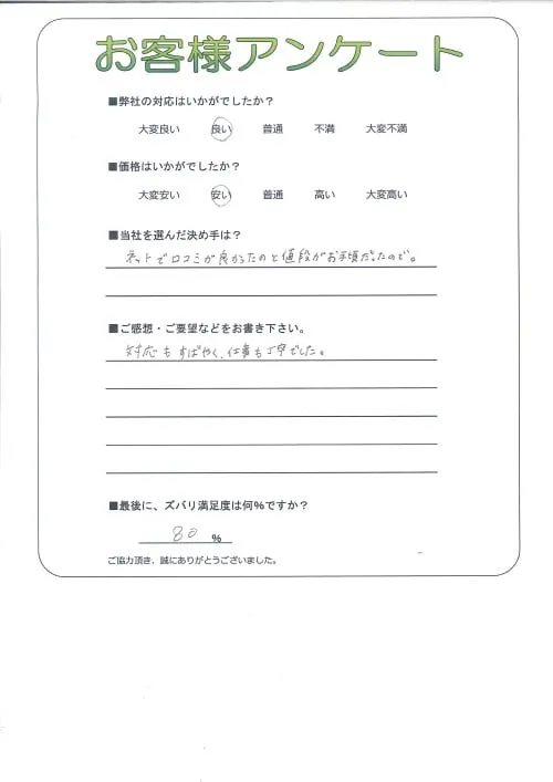 お客様レビュー