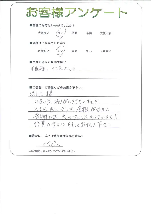 お客様レビュー