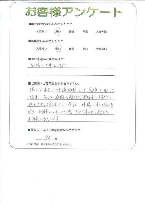 お客様レビュー