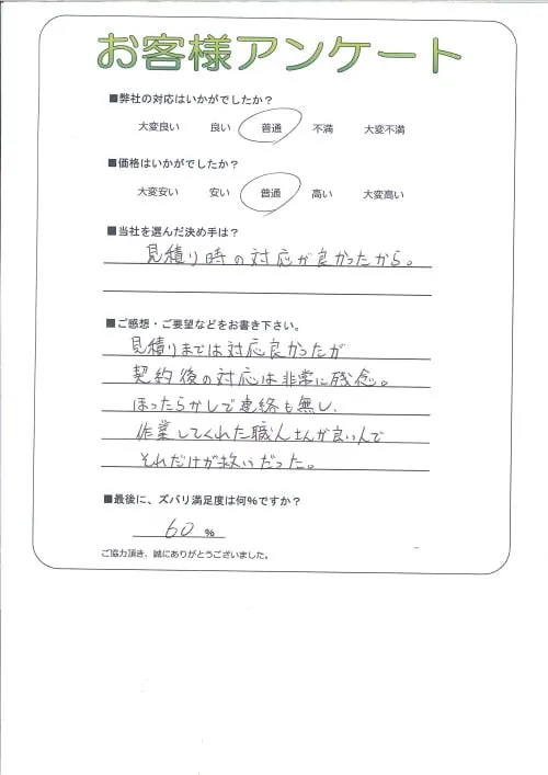 お客様レビュー