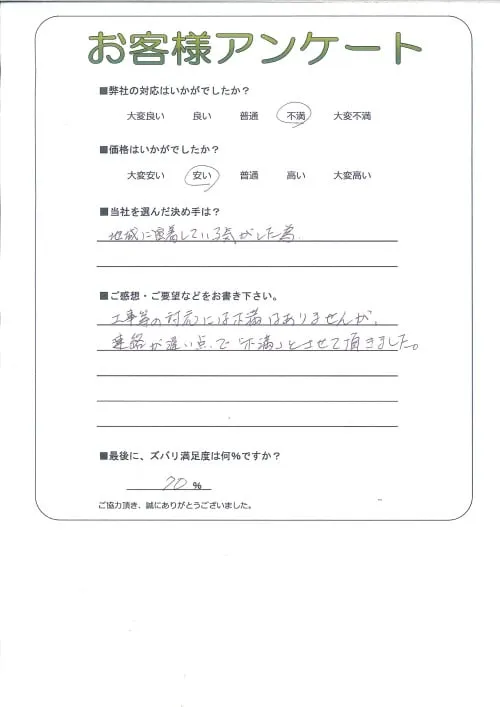 お客様レビュー