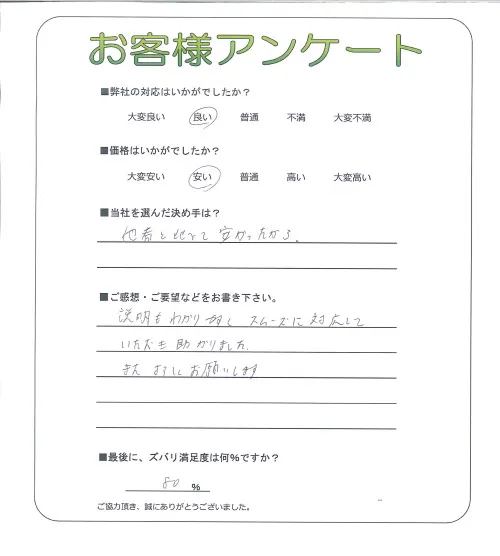 お客様レビュー