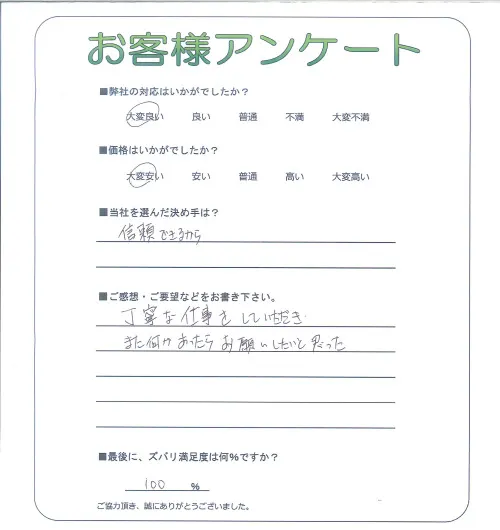 お客様レビュー