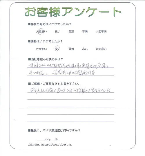 お客様レビュー