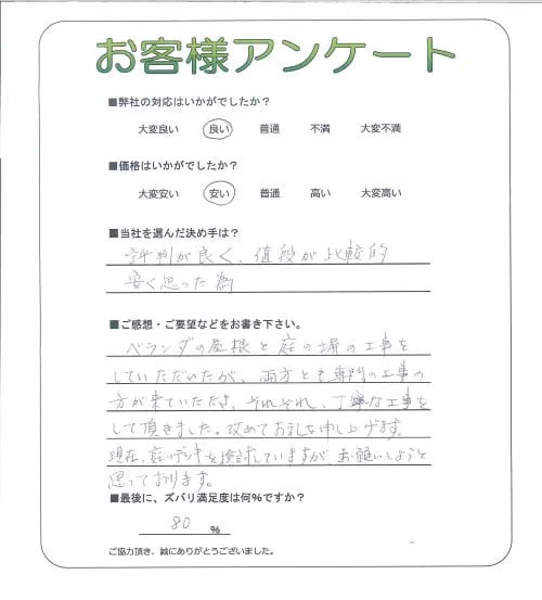 お客様レビュー