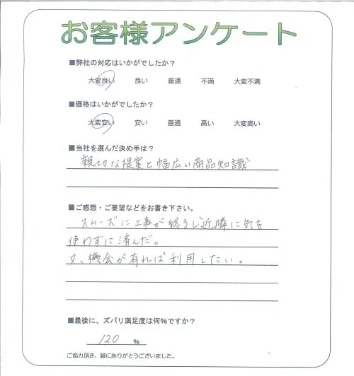 お客様レビュー