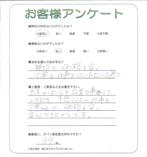 お客様レビュー