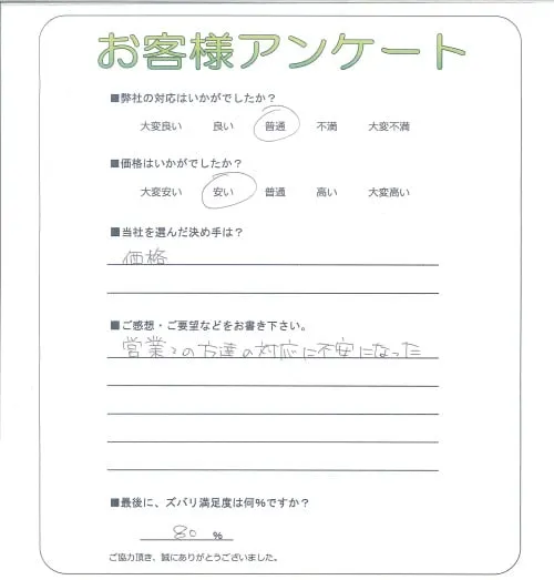 お客様レビュー