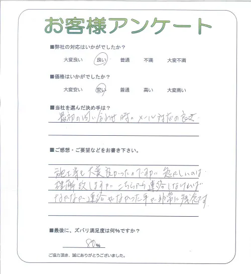 お客様レビュー